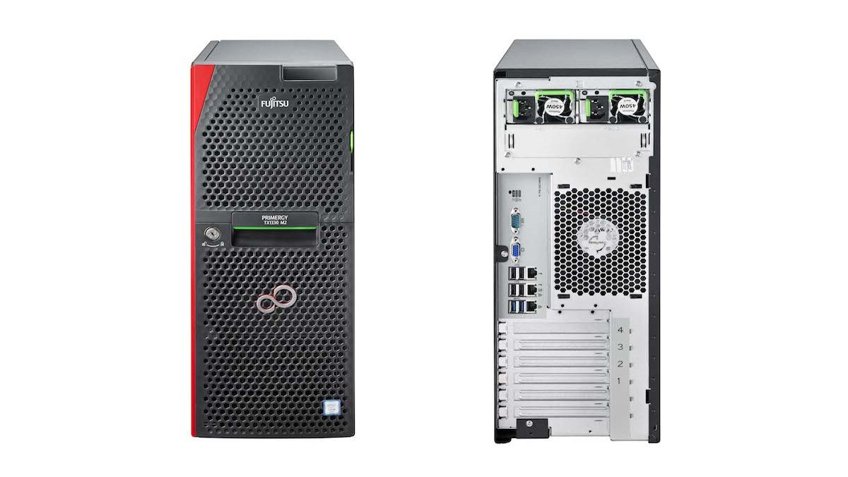 Fujitsu Primergy TX1330 M2 4-Core E3-1270v5 32GB RAM 600GB