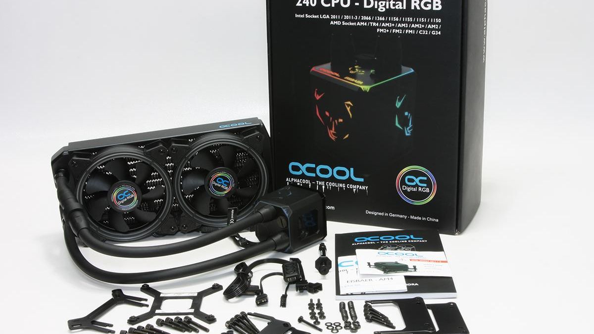 PC用ファン・クーラー Alphacool Eisbaer Pro Aurora 240 CPU AIO Amazon.com: Alphacool Eisbaer Aurora 240 CPU AIO, Digital
