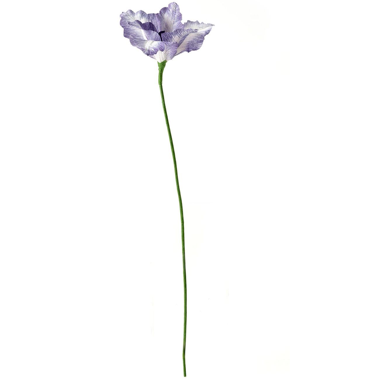 Guldspett Artificial Flower - Paper/iris Blue 17 &amp;frac34; "