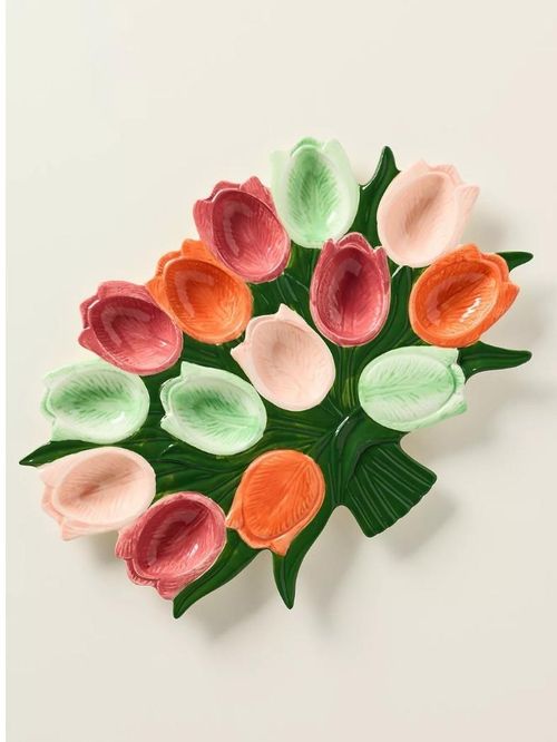 Louise Stoneware Deviled Egg Platter