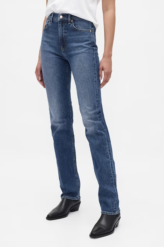 Gap, High Rise &amp;rsquo;90s Slim Straight Jeans