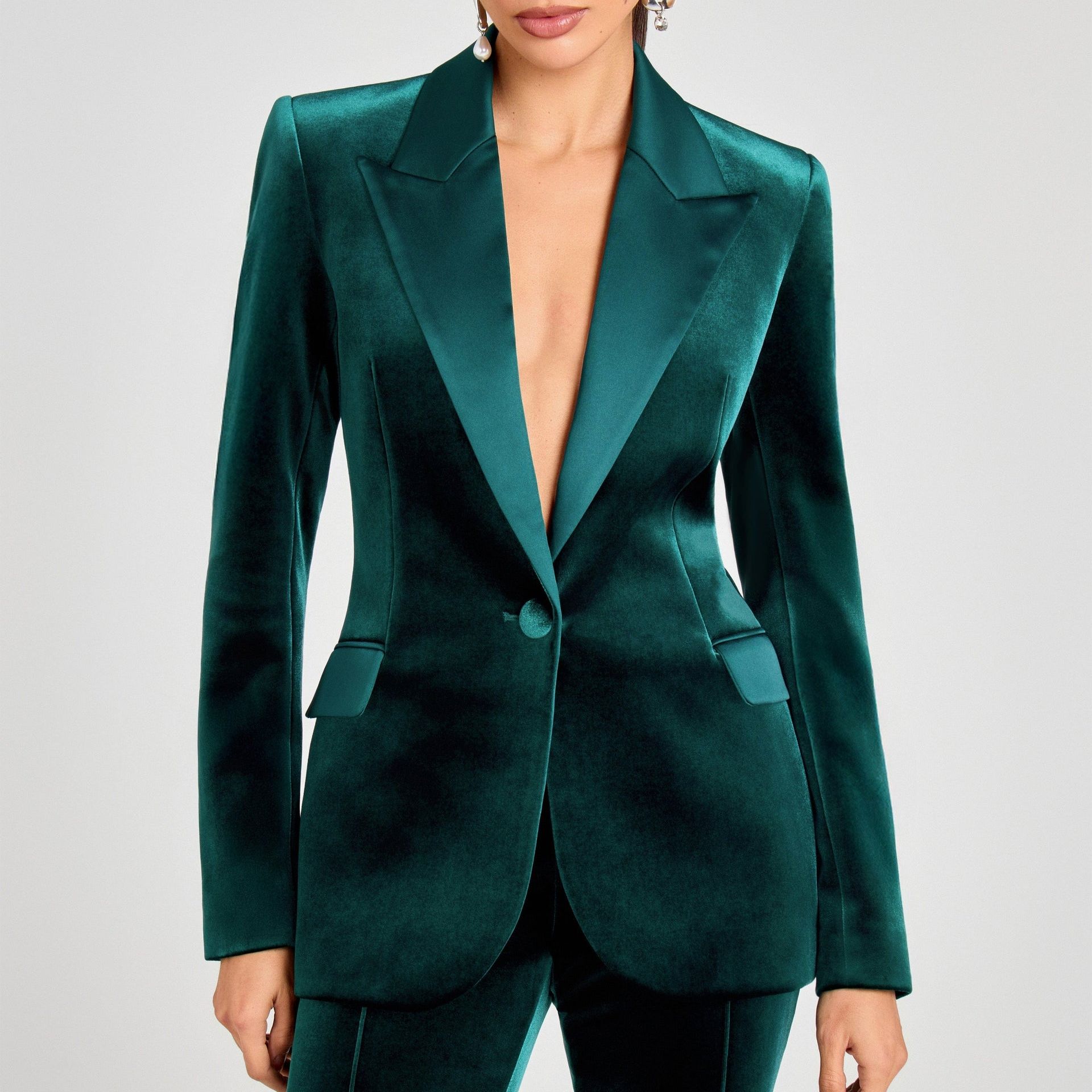 Beatrice Green Blazer
