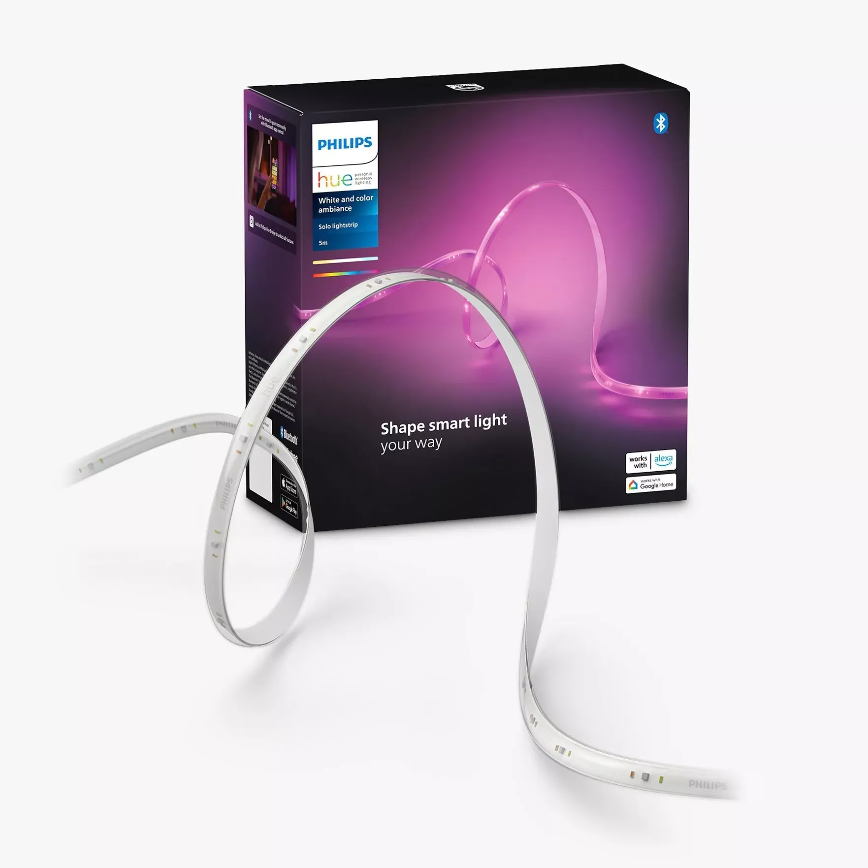 Philips Hue Solo Smart Essential Light Strip, 5m