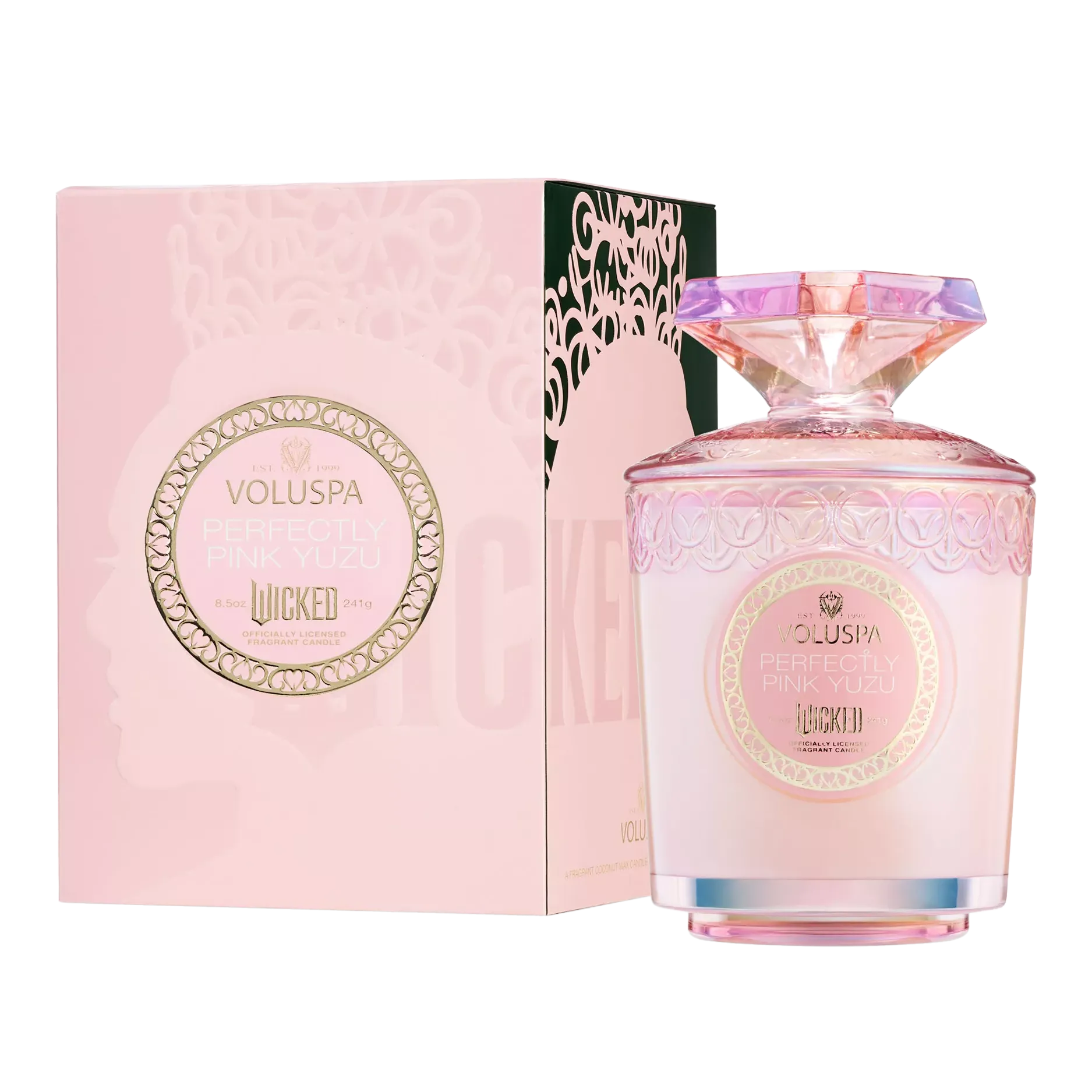 Voluspa Wicked Perfectly Pink Scented Candle, 241g