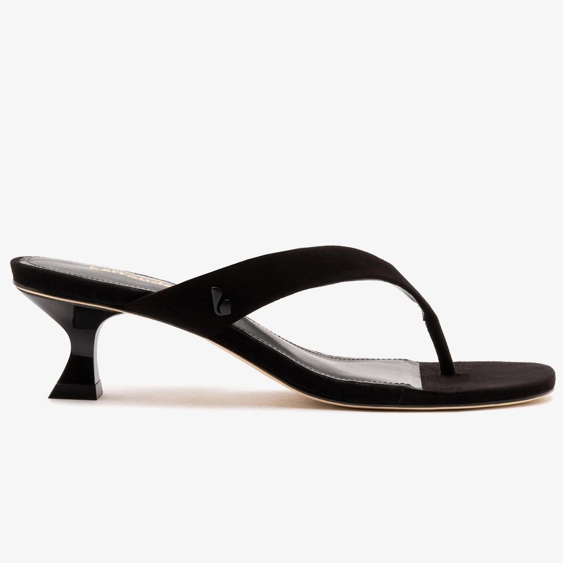 Gaia Low in Black Leather