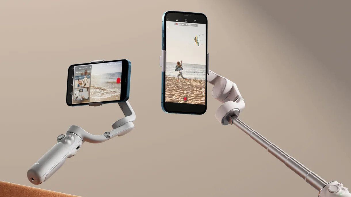 The new DJI Osmo Mobile 5 wants make selfie sticks cool