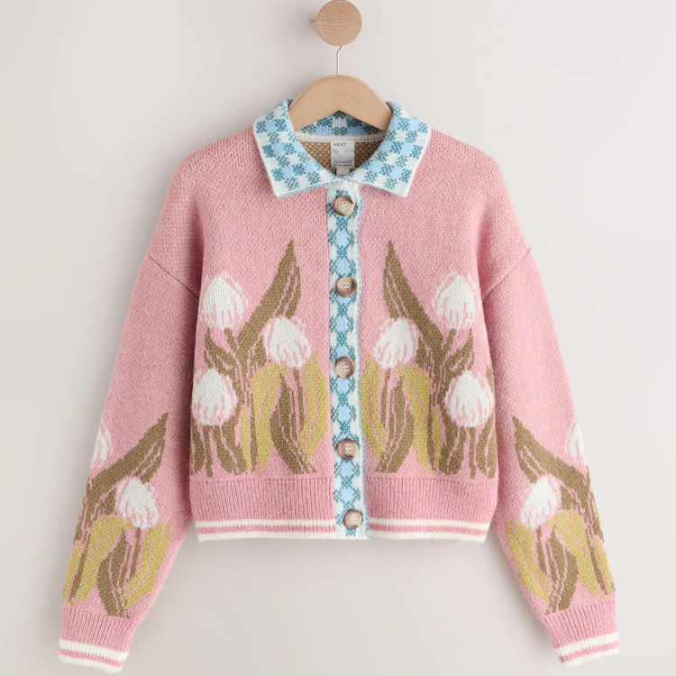 Next's Pink Tulip Cardigan
