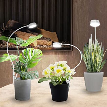 Sansi Grow Lights for Indoor Plants, Pot Clip-On Plant Light, 1-Pack
