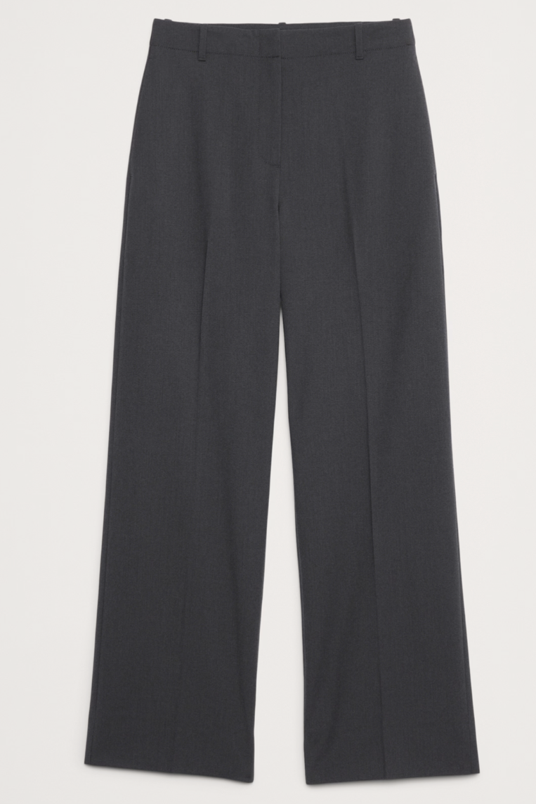 Banana Republic, High-Rise Modern Straight Italian Lightweight Wool Pant