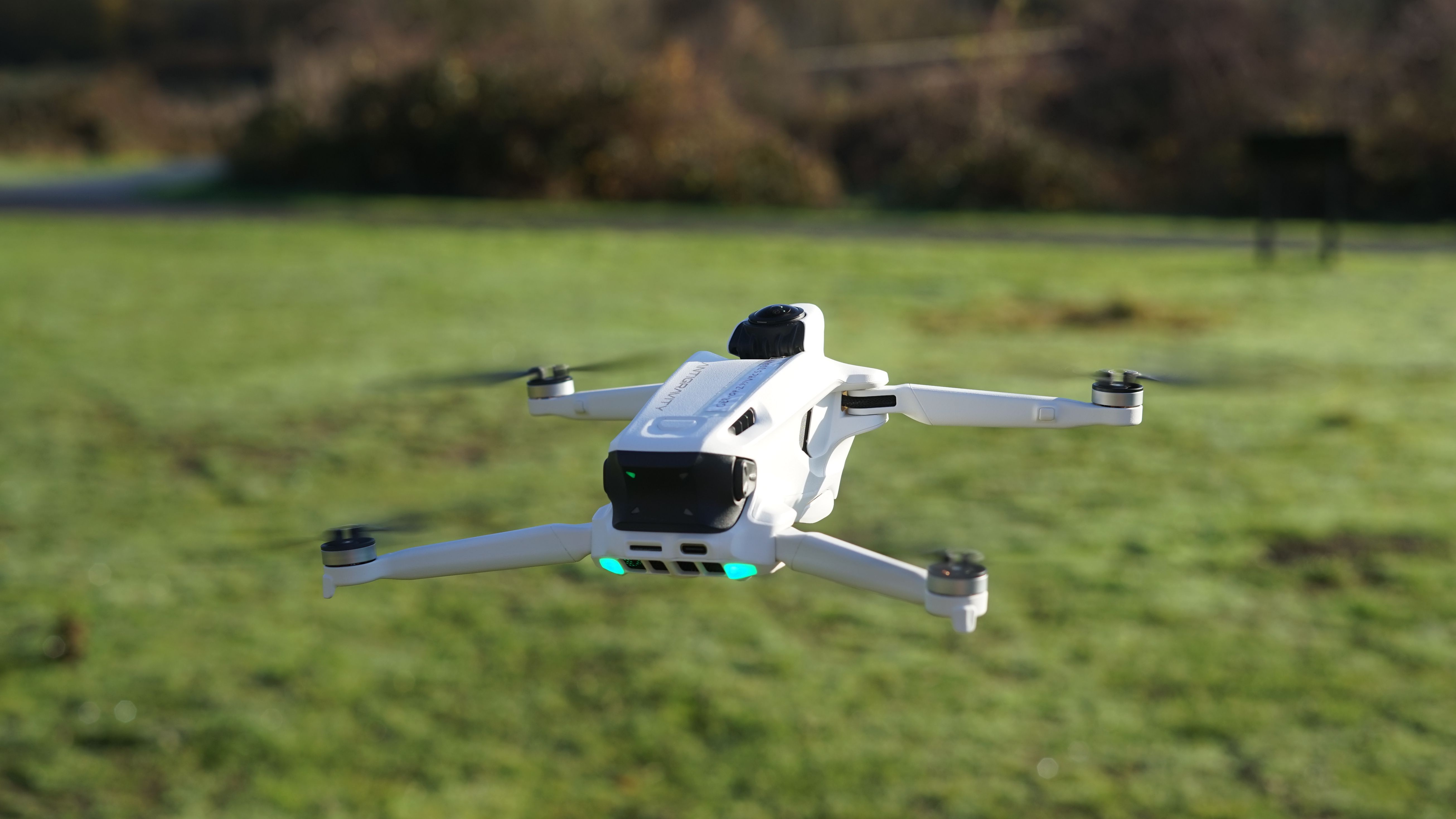 Antigravity A1 drone from behind