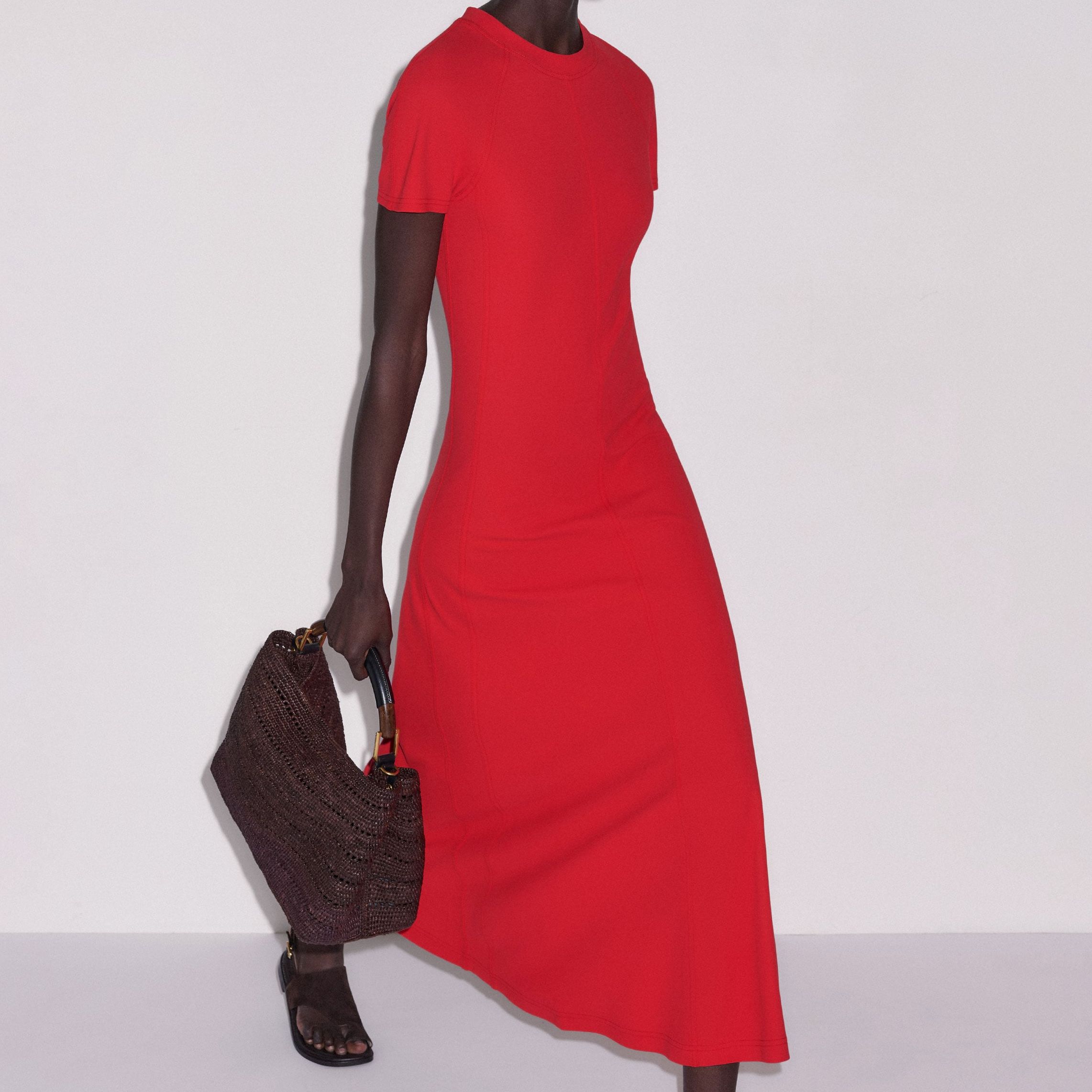 Raglan Sleeve Maxi Dress