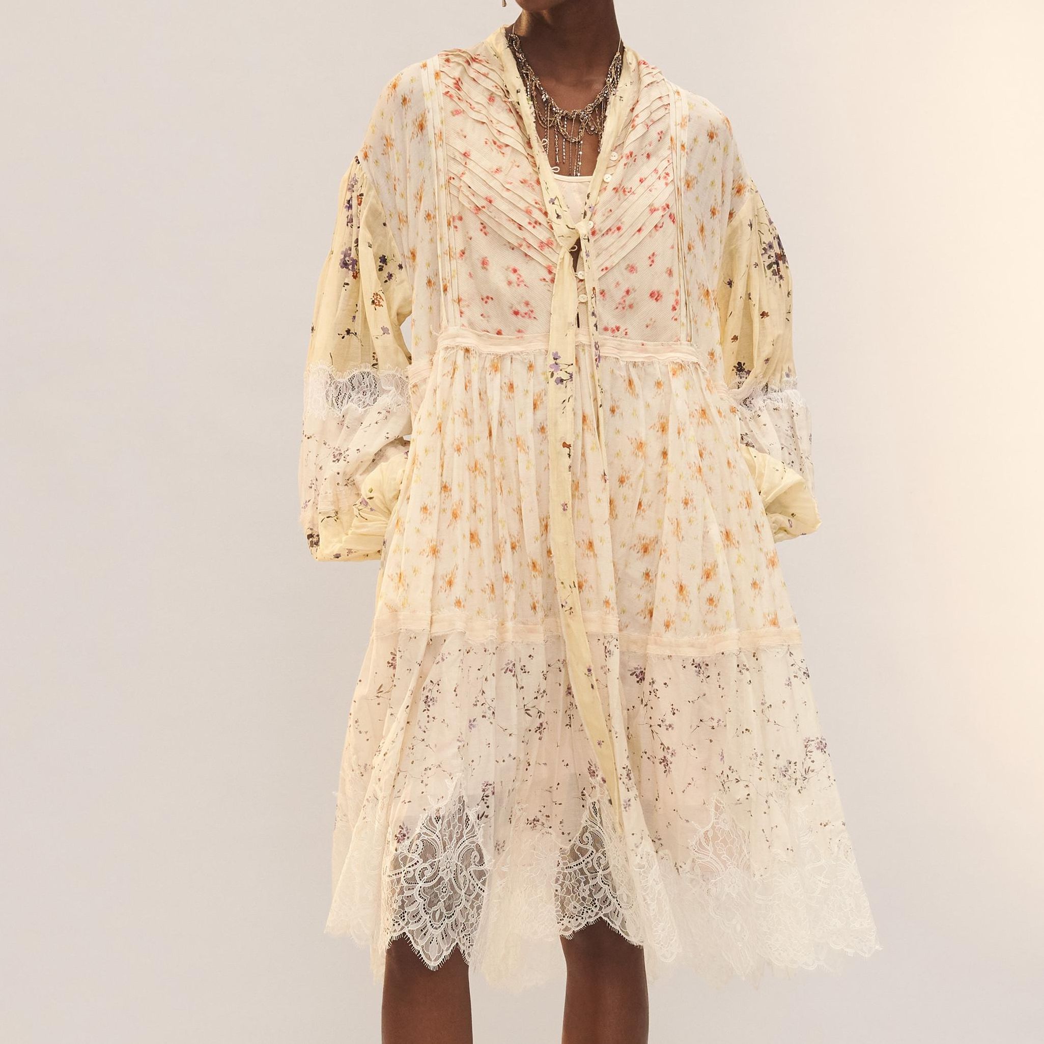 Limited Edition Printed Patchwork Dress