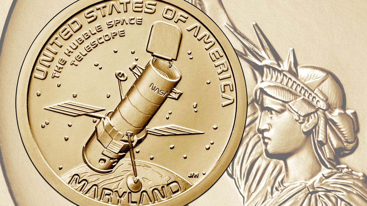 Hubble Space Telescope to feature on American Innovation $1 coin