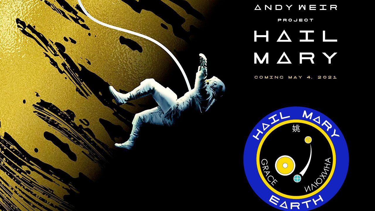 Author Andy Weir offers 'Project Hail Mary' mission patch on