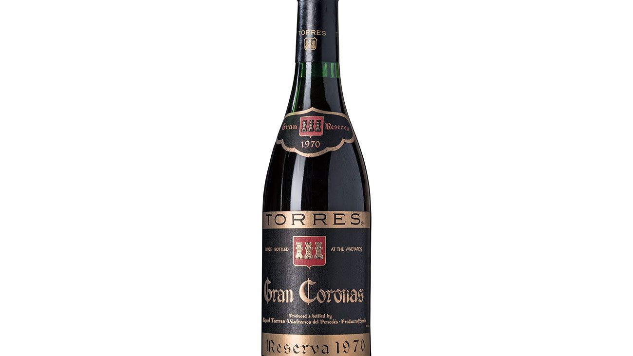Wine Legend: Torres, Gran Coronas Reserva Cabernet Sauvignon 1970