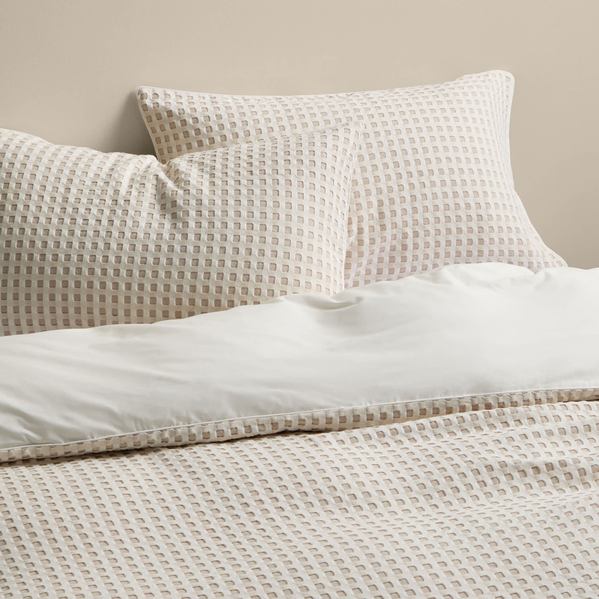 Pure Cotton Large Waffle Bedding Set