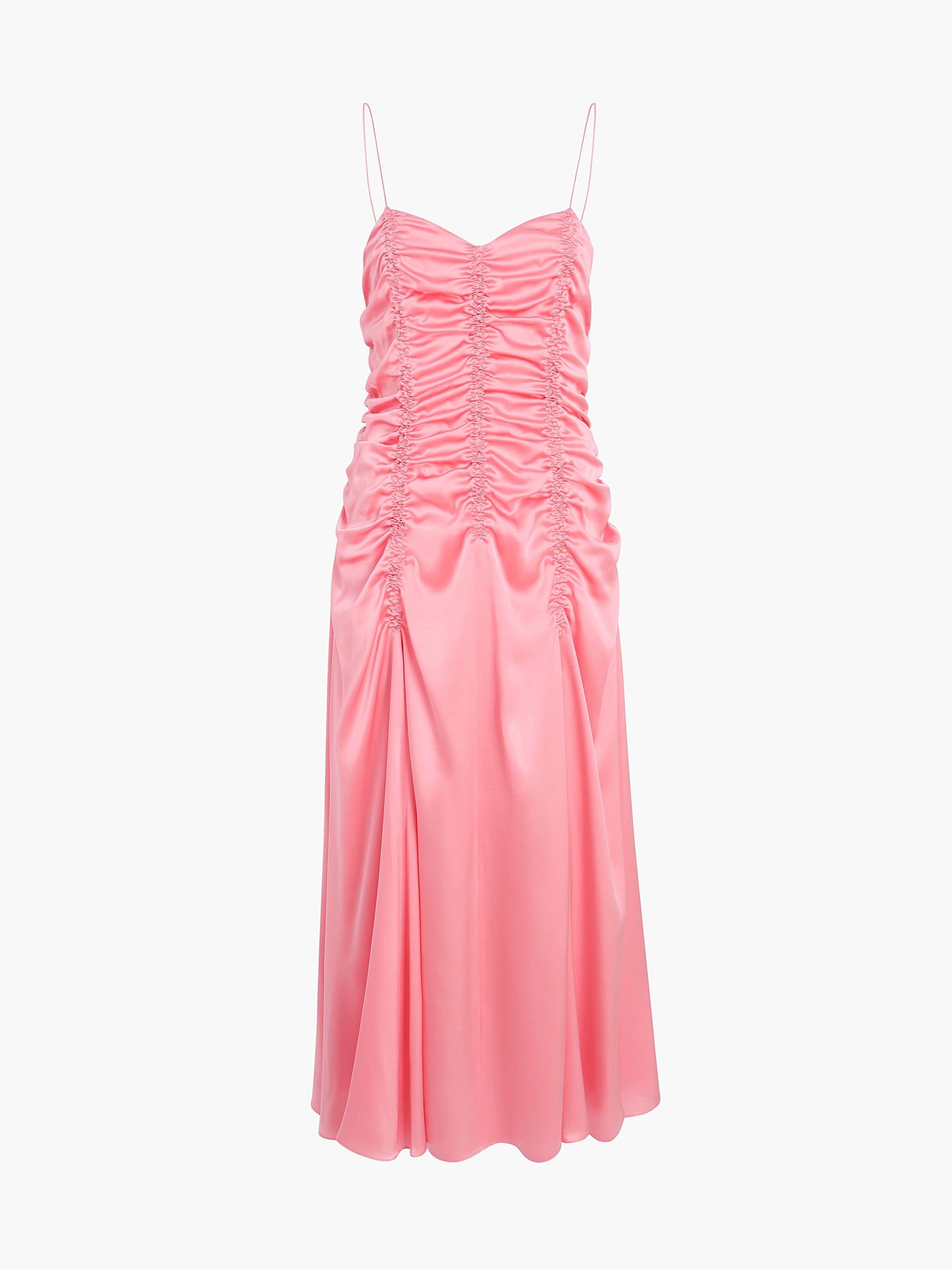 Raina Dress in Azalea - Xs / Azalea / 100%silk