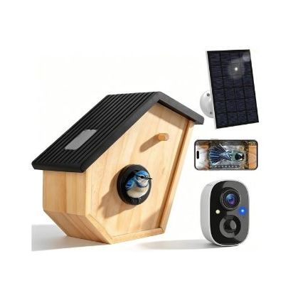 Bird House with Camera