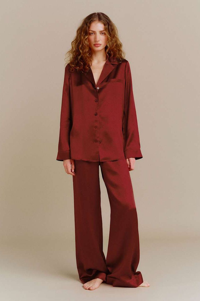 Ella Silk Pajama Set