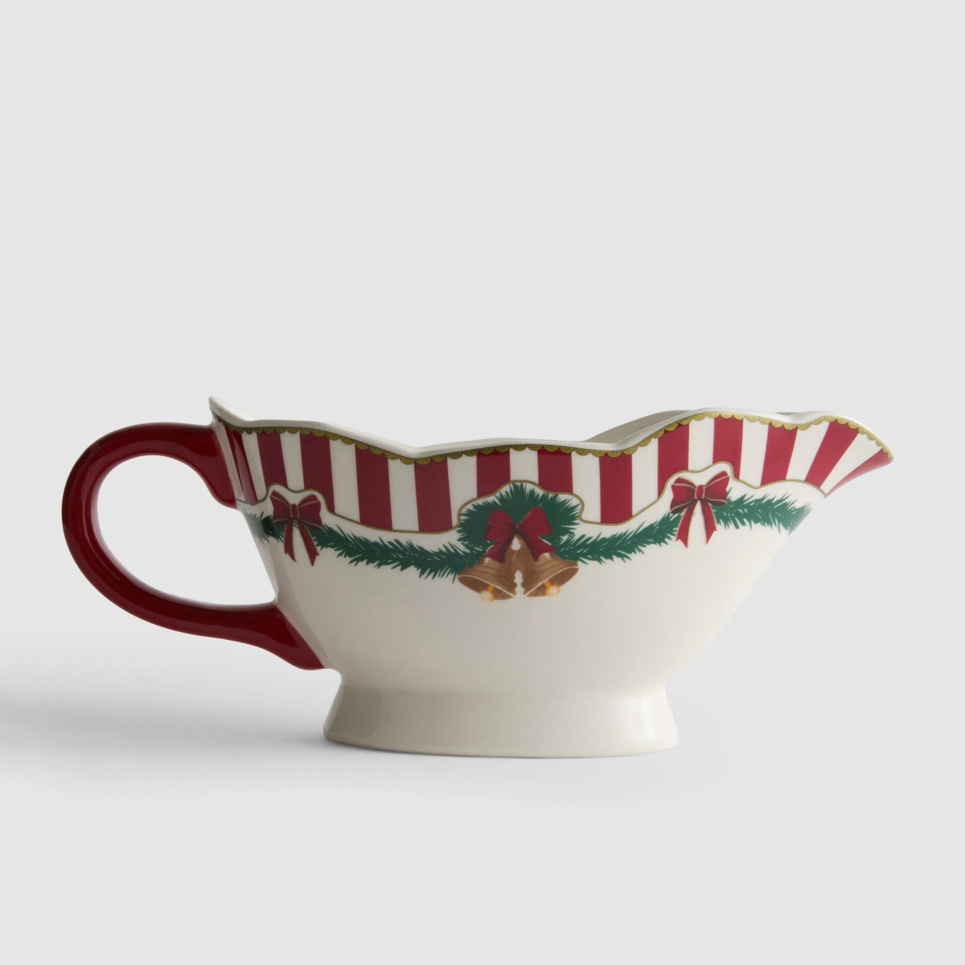 Christmas Bell Gravy Boat