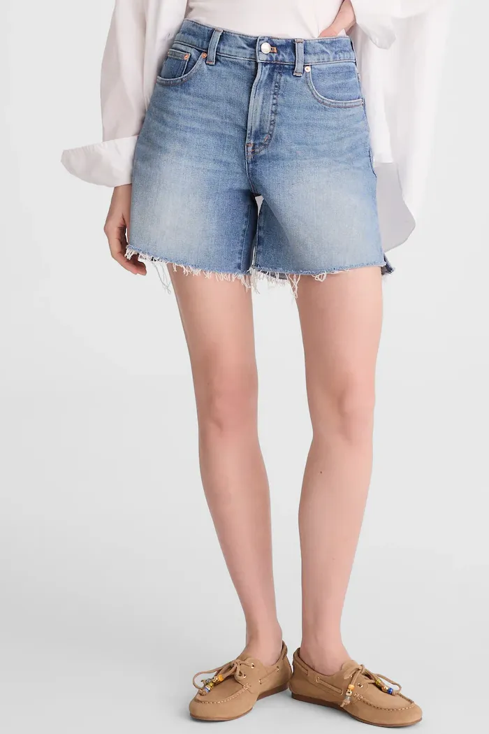The Perfect Vintage Mid-Length Jean Short