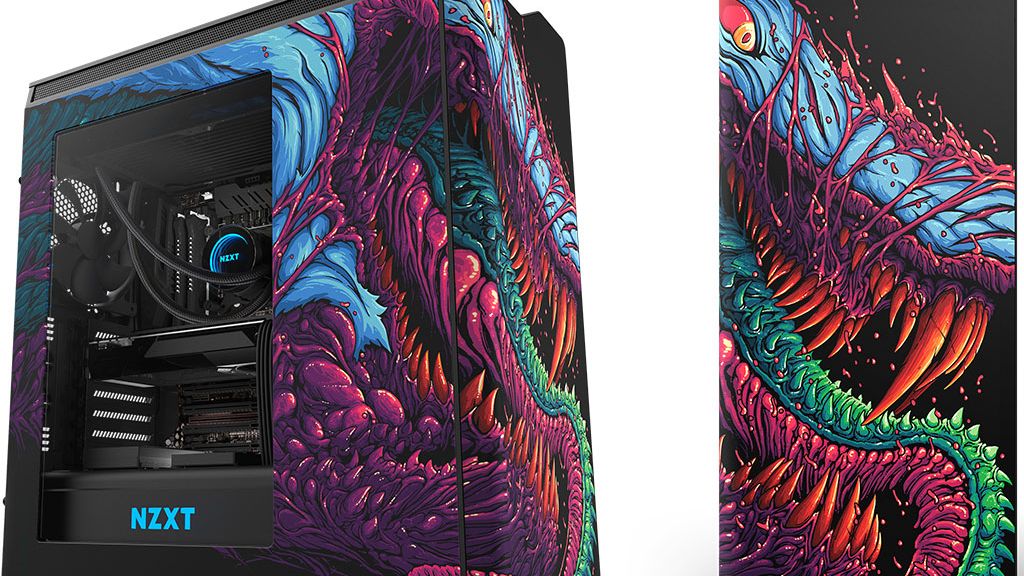 NZXT splashes H440 mid-tower case with Hyper Beast graphics | PC Gamer