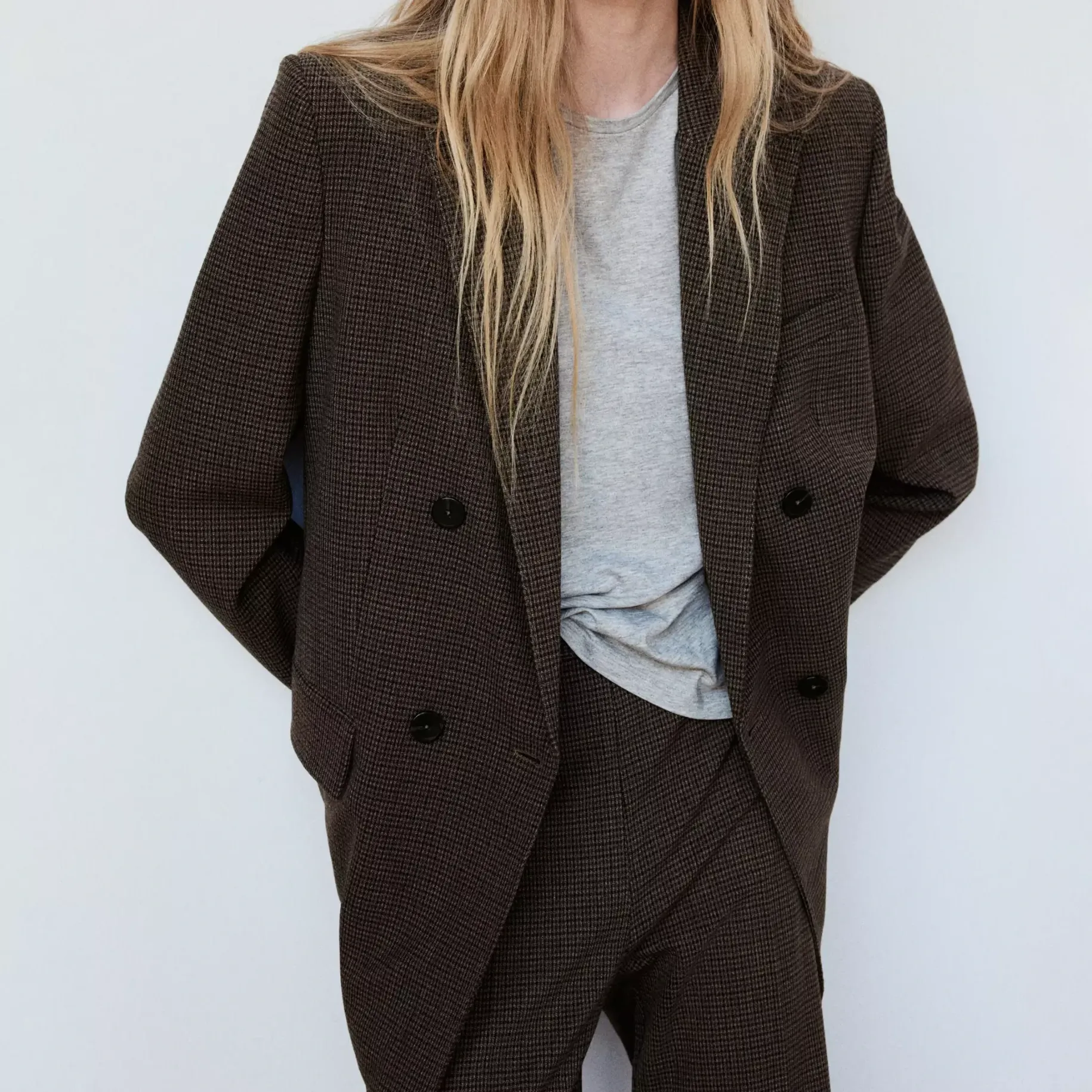 Double-Breasted Suit Blazer - Women | Mango United Kingdom