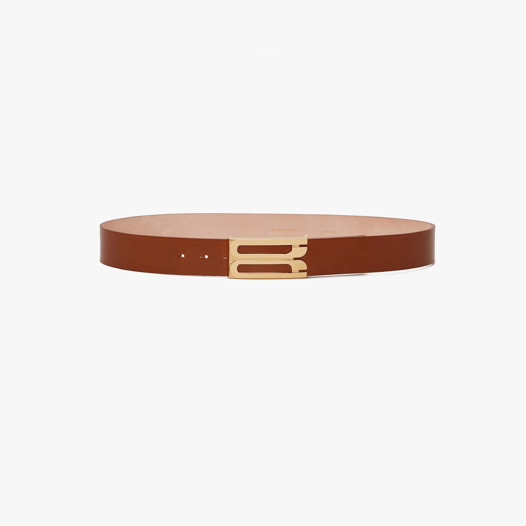 Jumbo Dorian Belt in Tan Leather