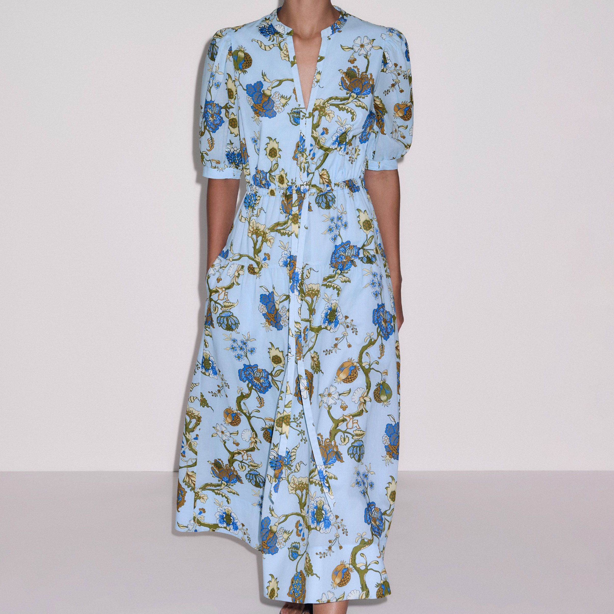 Fit + Flare Midi Dress