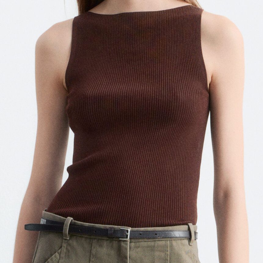 Rib-Knit Tank Top