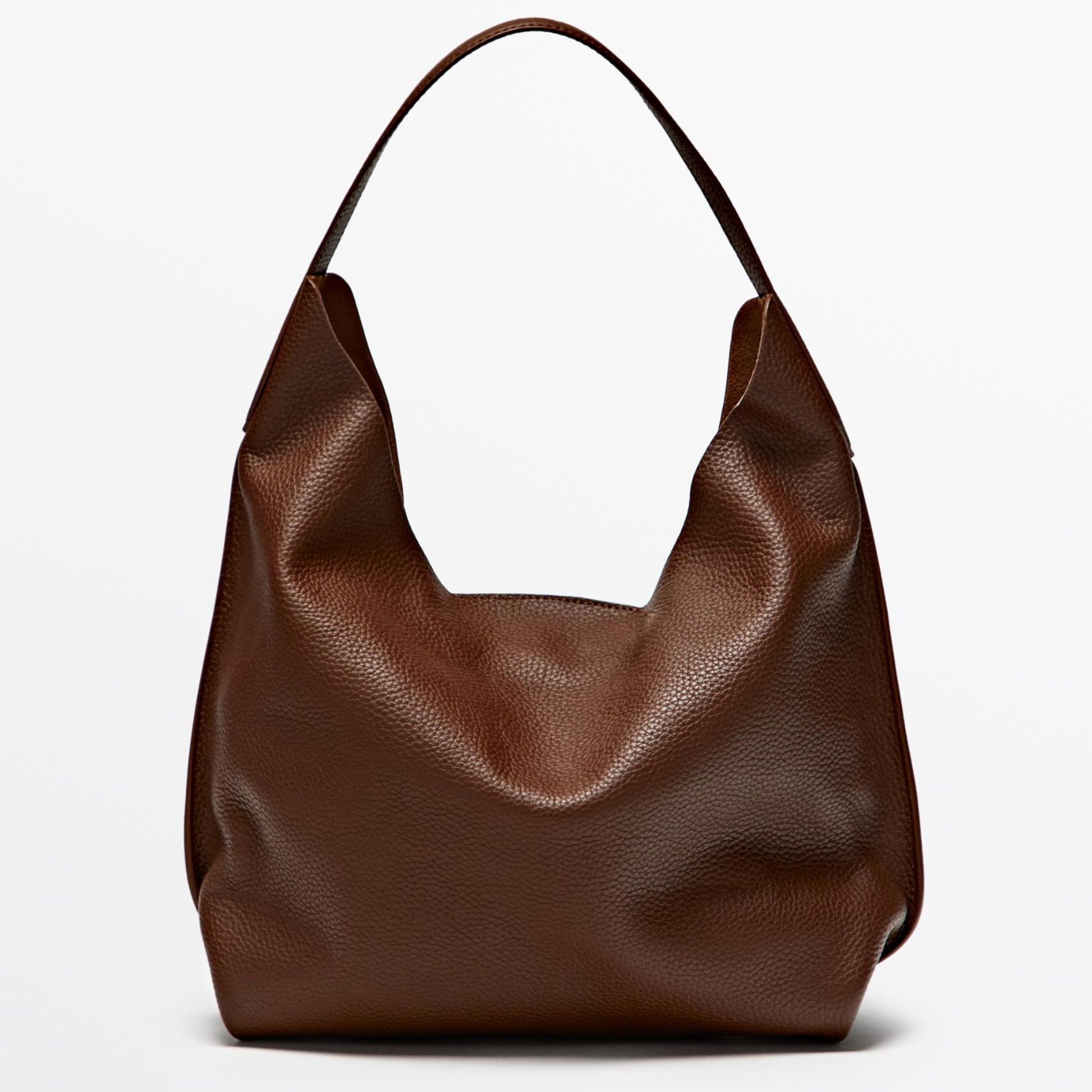 Medium Nappa Leather Shoulder Bag