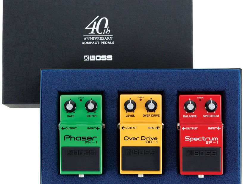 ※hei　BOSS OD-1 /40TH ANNIVERSARY BOX New and Cool: Boss Compact Pedal 40th Anniversary Box Set