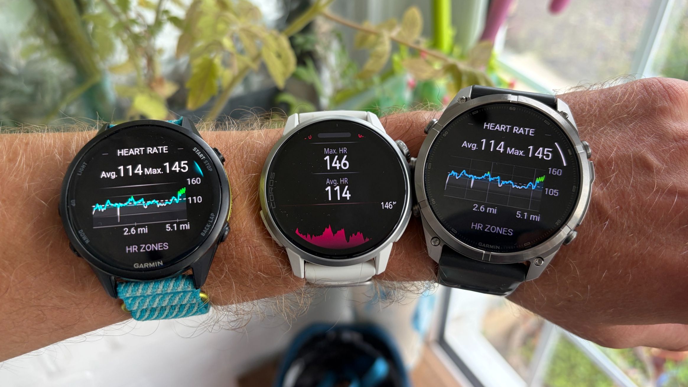 Garmin Forerunner 970, Coros Pace 4 Pro and Garmin Fenix 9 Pro