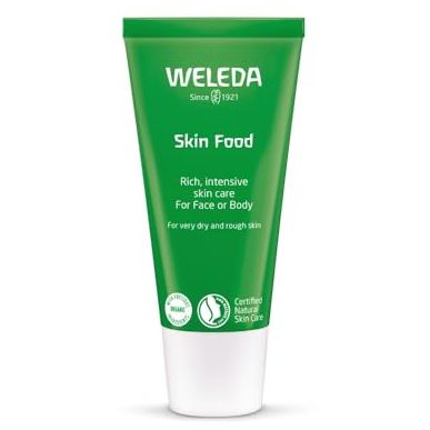 Weleda Skin Food, Dry Skin Moisturiser, Moisturising Cream &amp;amp; Primer, Face &amp;amp; Body, for Men &amp;amp; Women, Multiple Uses, 100% Certified Natural, Organic, 30ml