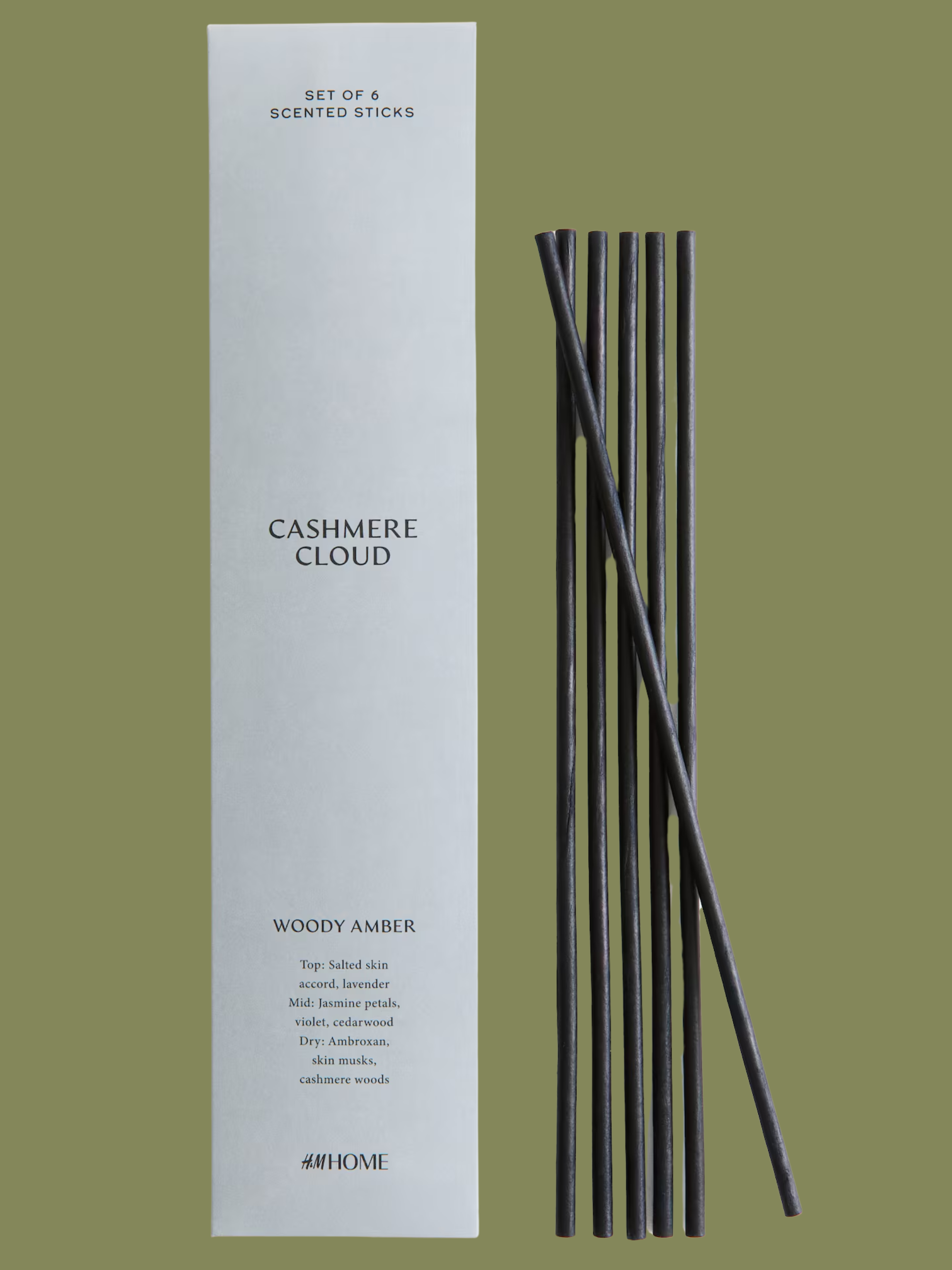 A pack of cashmere cloud scented reeds from H&amp;amp;M