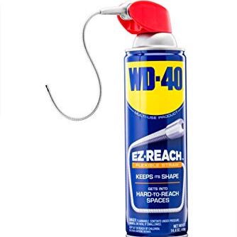 Wd-40 Multi-Use Product Featuring an 8-Inch Flexible Straw Ez-Reach to Help You Get to Hard to Reach Spaces to Save Time on Jobs, for Lubricating, Penetrating &amp;amp; Preventing Rust, 14.4 Oz Spray Can