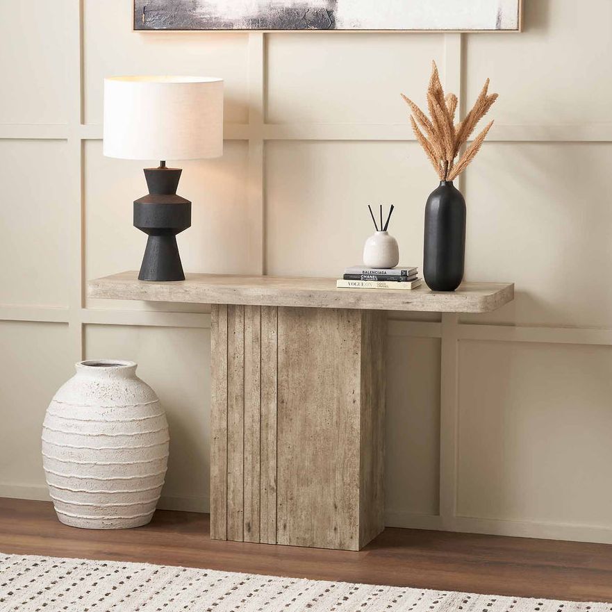 Warwick Concrete Effect Console Table