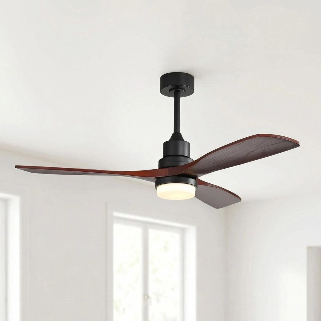 George Oliver Nicola 52'' 3 - Blade Modern Ceiling Fan With Remote Control and Light Kit &amp;amp; Reviews | Wayfair