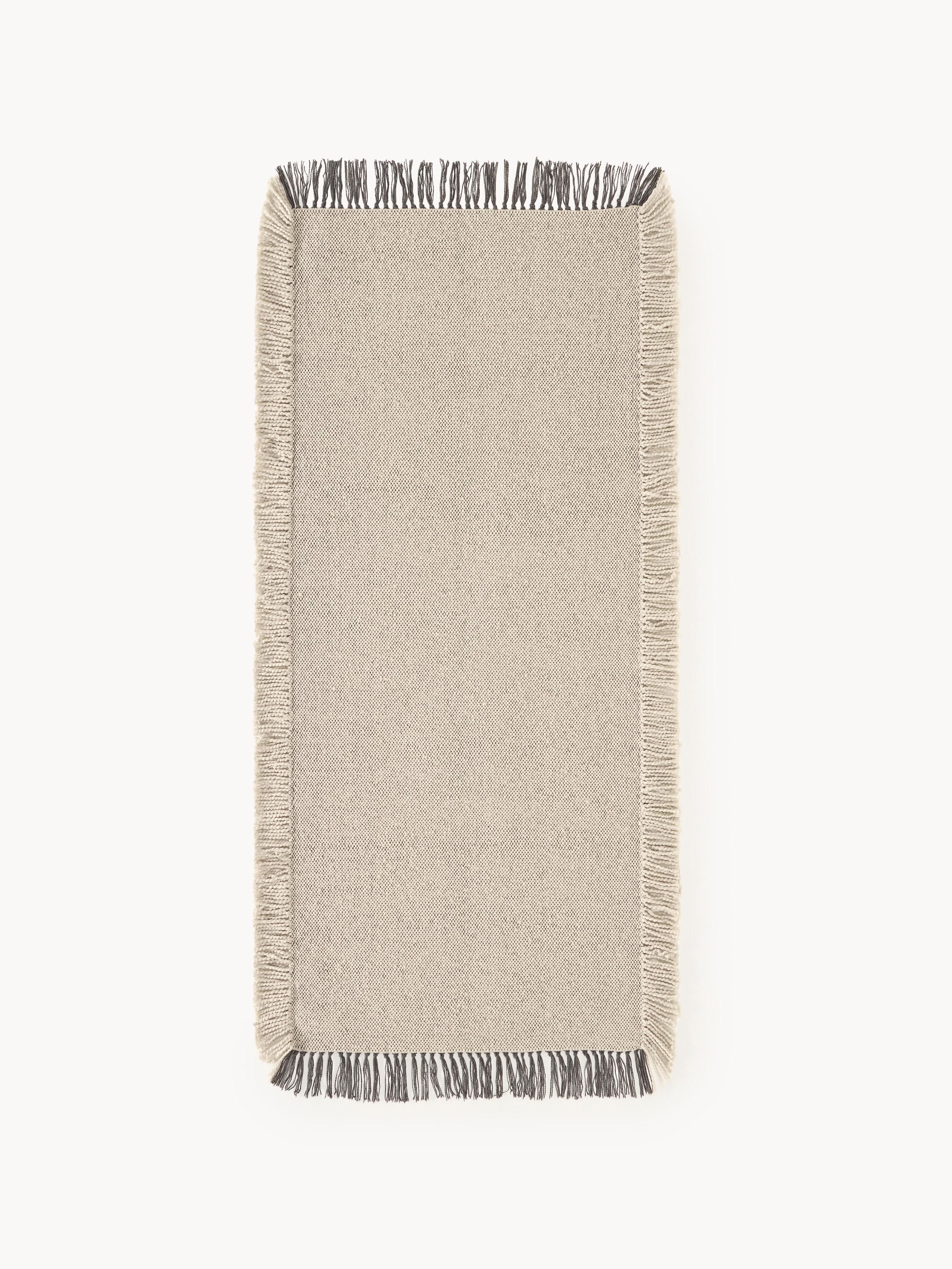 Hand-Woven Indoor &amp;amp; Outdoor Runner Marcus &amp;ndash; W 80 X L 200 Cm &amp;ndash; Beige, Anthracite