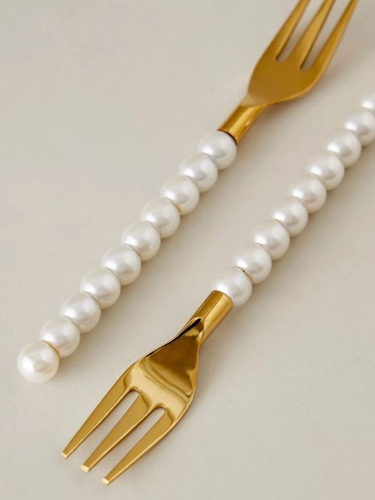 Lepelclub Pearl Forks, Set of 2