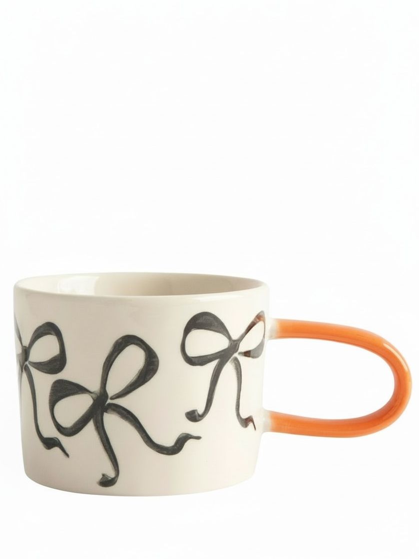 Caroline Gardner Bow Print Mug