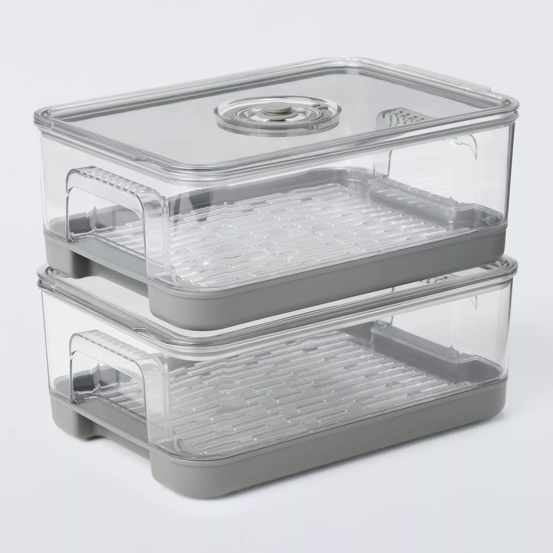 John Lewis Fridge Organiser, Set of 2