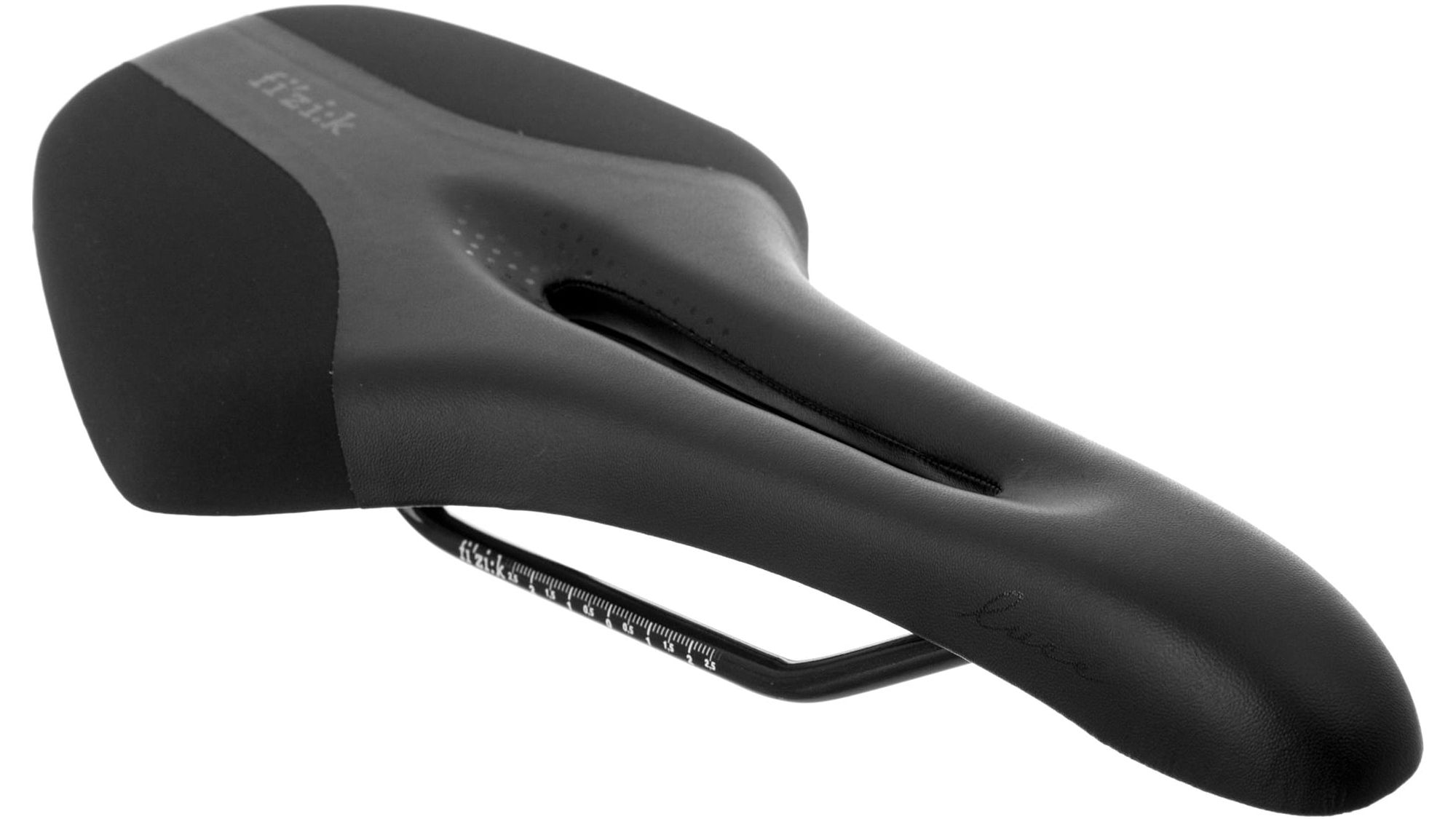 Fizik Luce Carbon saddle on a white background