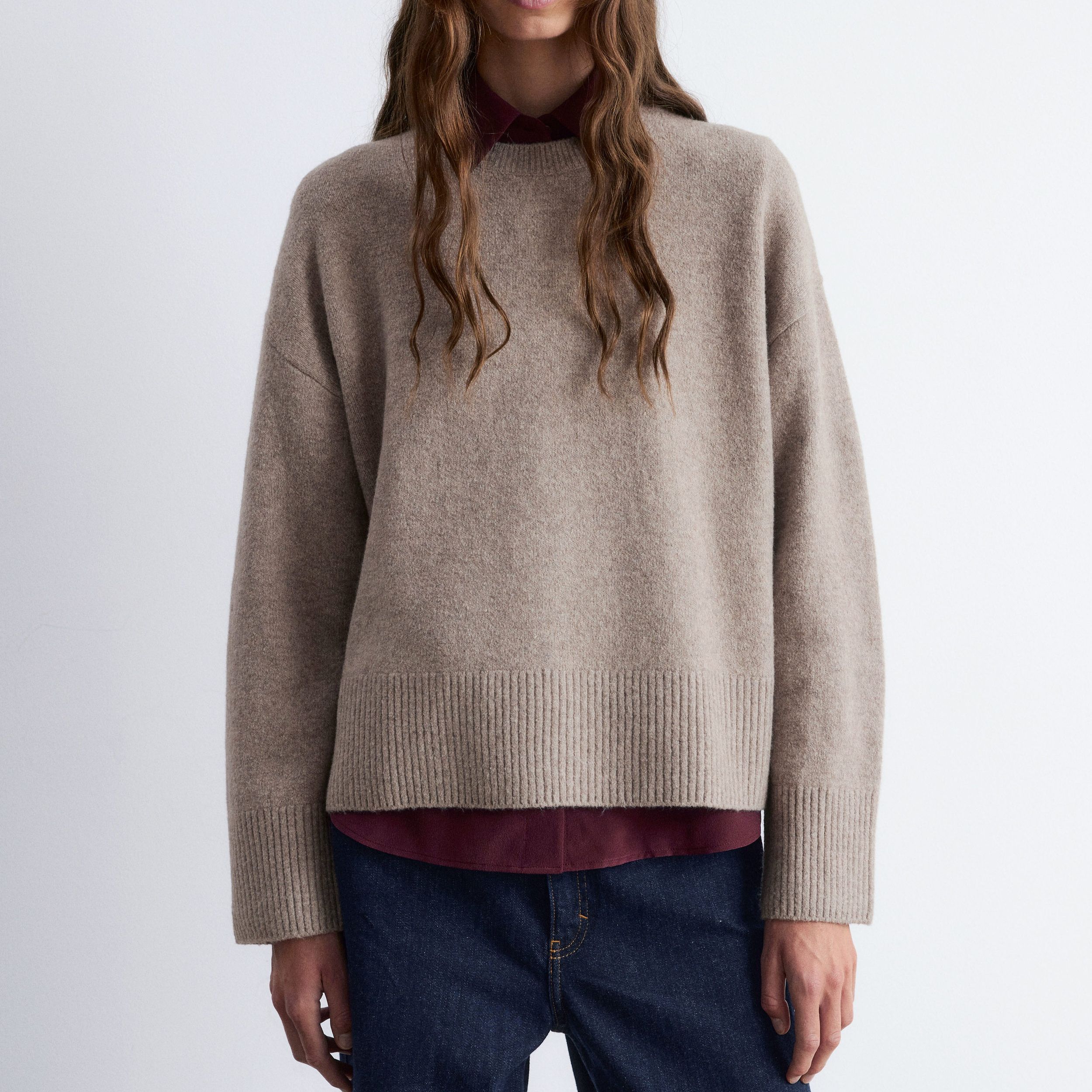 Relaxed Knit Jumper