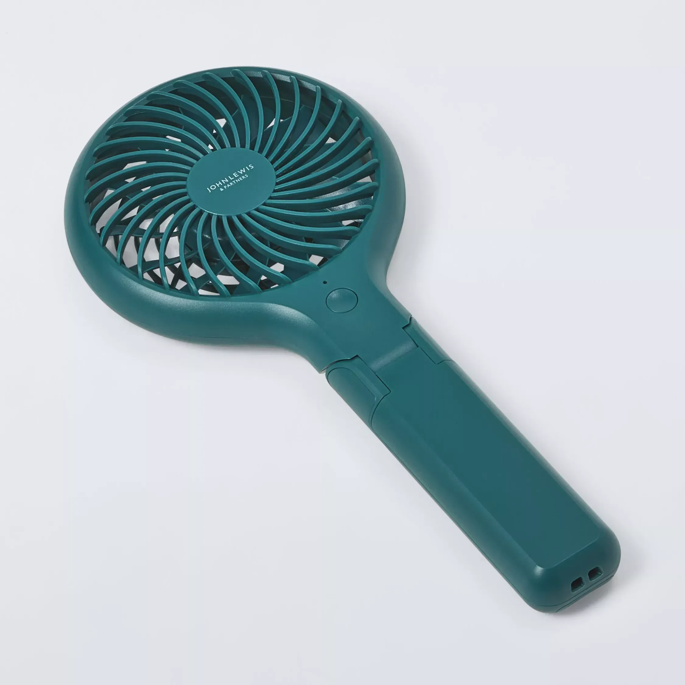 John Lewis Handheld &amp;amp; Foldable Desk Fan, 4 Inch, Lilac