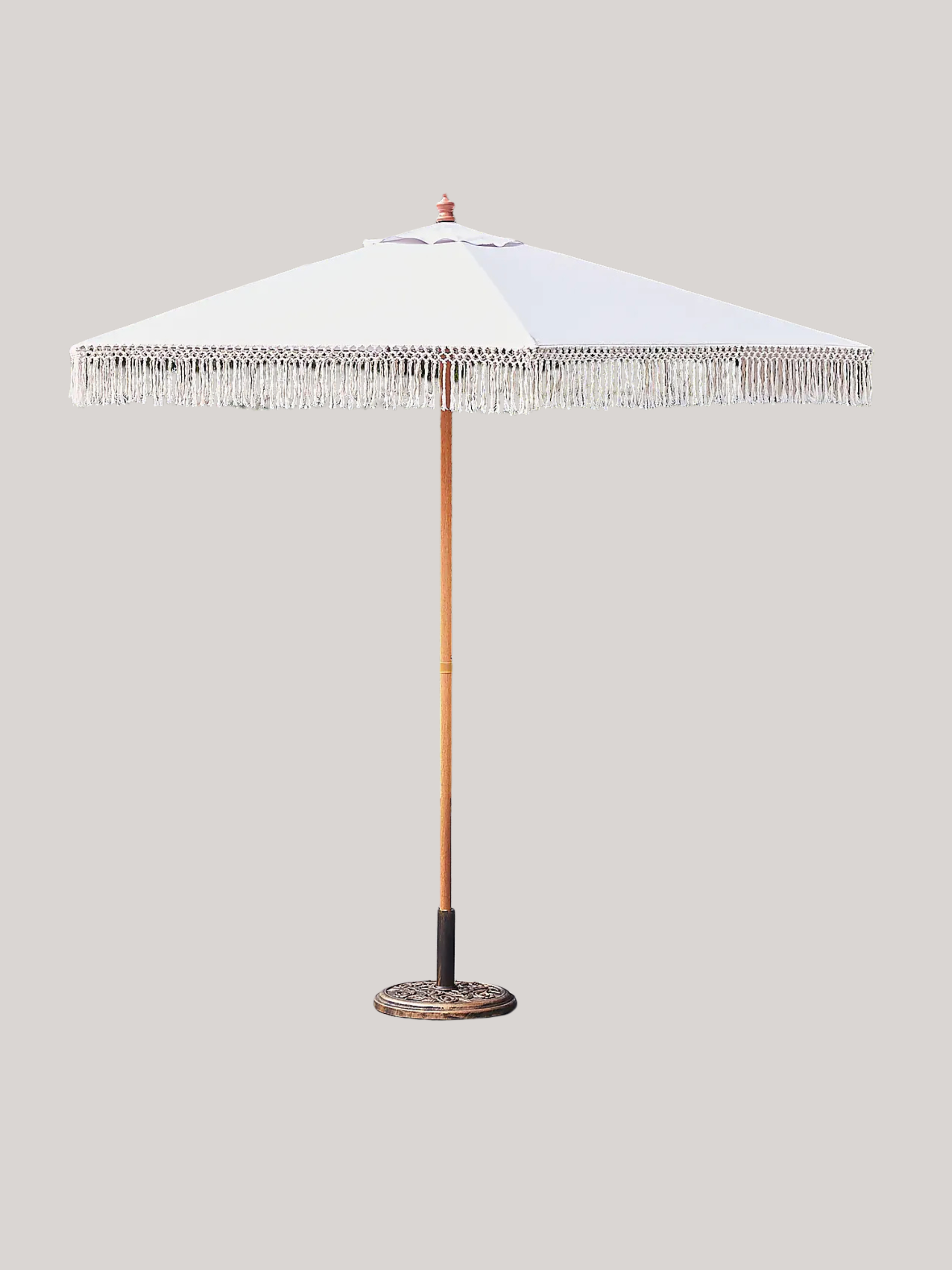 Dunelm, 2.7m Macrame Parasol
