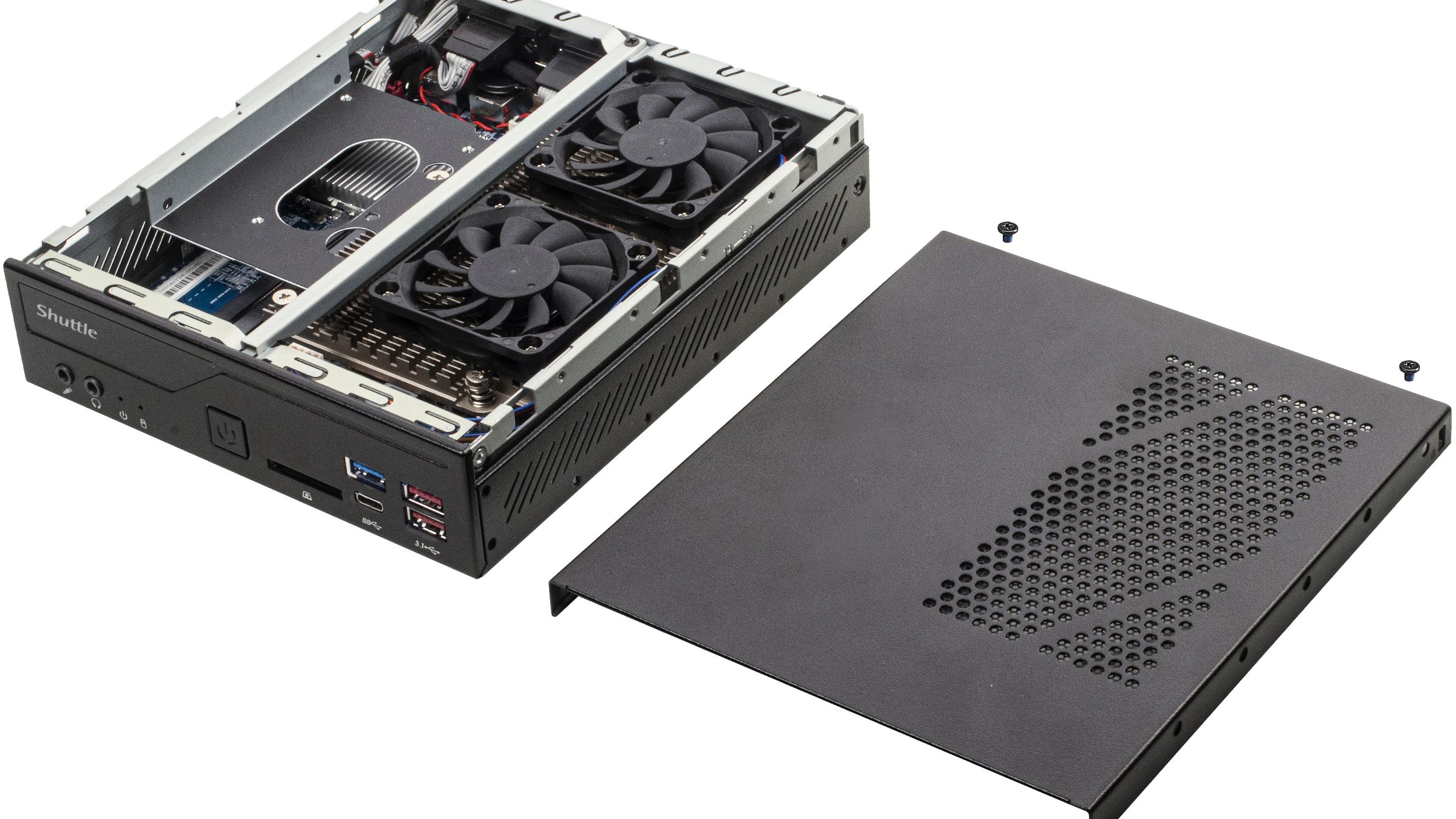 Shuttle's XPC Barebone DH470 is a 1.3-Liter PC with 10-Core