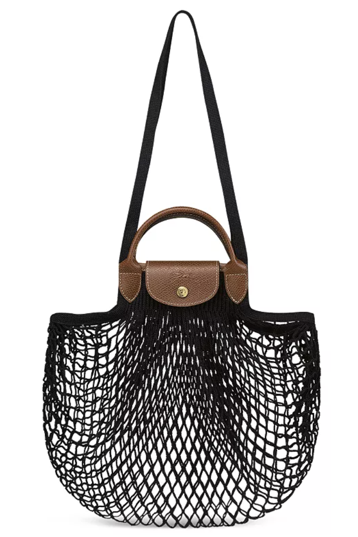 Longchamp , Le Pliage Filet Large Knit Bag