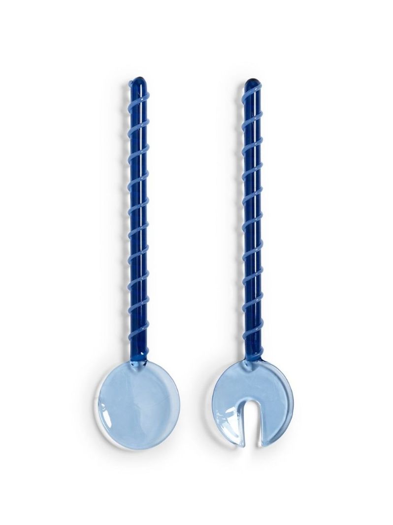 Salad Server Sling Blue