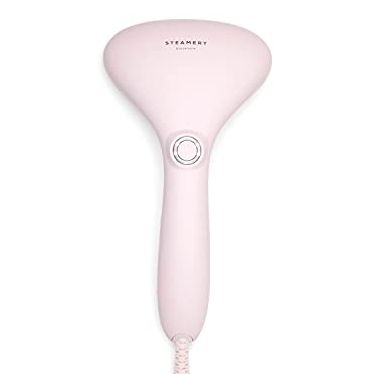 Steamery Handheld Clothes Steamer Cirrus 2, 1500w, Uk Plug, Stainless Steel Mouthpiece, 25 Second Fast Heat Up, Garment Wrinkles Remover, Pink